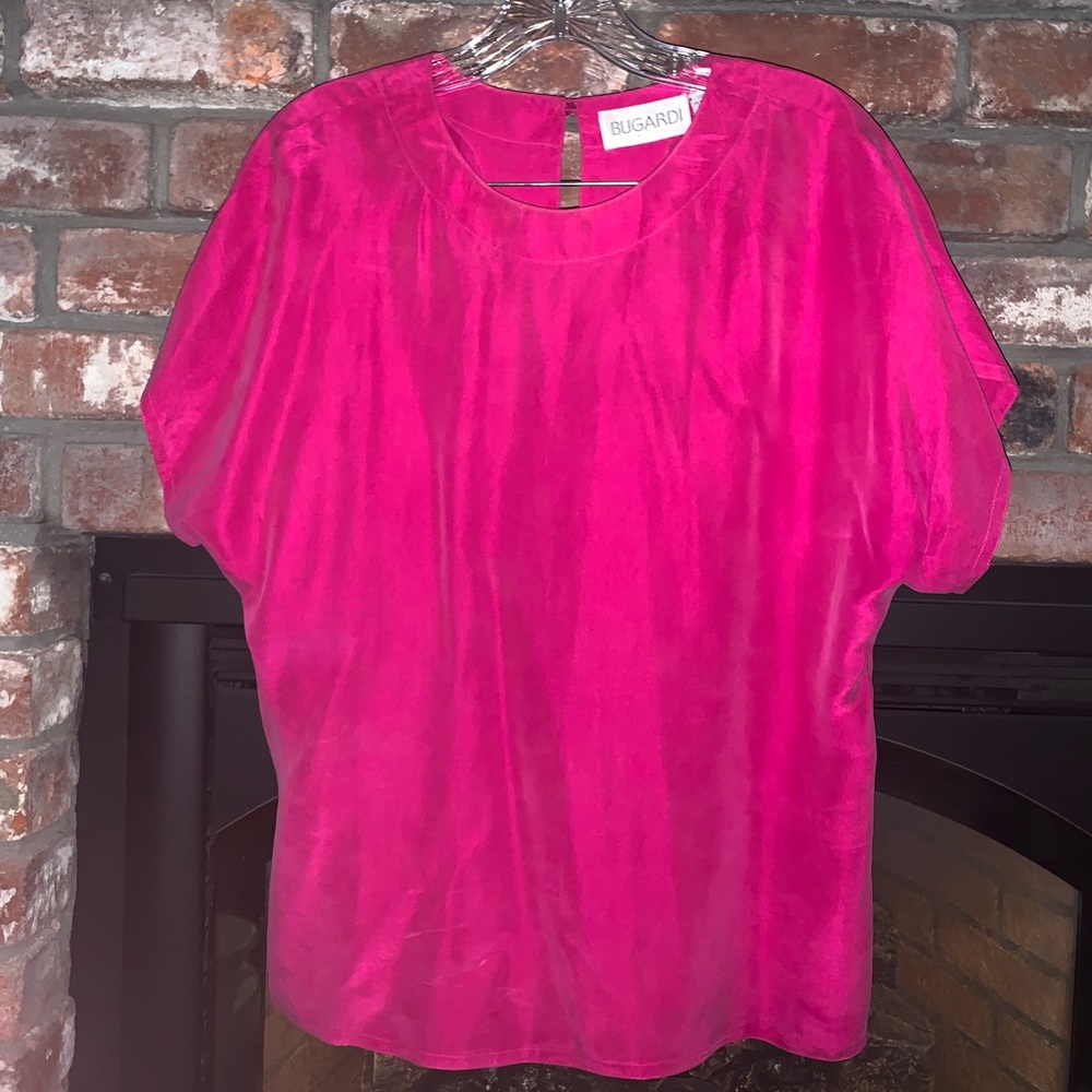 VINTAGE 1980s Blouse with wrap around skirt